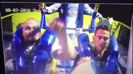 Man loses consciousness while inhaling laughing gas on slingshot ride