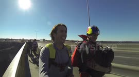 Base jumping Trap Door