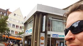 Street Pong in Hildesheim, Germany