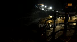 Cromer Pier Tidal Surge Storm