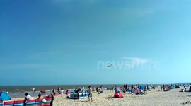 Gorleston Catalina Seaplane flyover 21.8.13