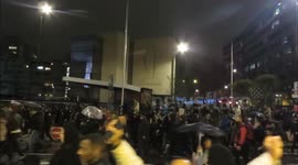 New Years Eve Fireworks: People Rush to see the fireworks