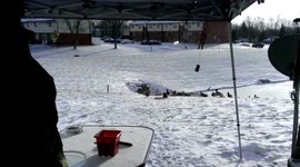 Today's Polar Vortex in Ohio 2014