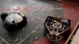 Quarter Final Robowars @ IIT Techfest 2014- Dr. Golu v/s Mojo Jojo