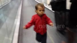 Stranded at DTW Airport during the Snowstorm with a Toddler