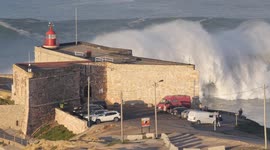 Big wave Nazaré 2