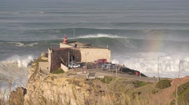 Big wave Nazaré 3