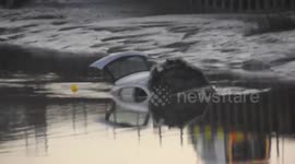 Man's body found in car in Colchester river