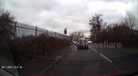 Driving Fail Learner driver Fails Hill start Caught on Dashcam Liverpool