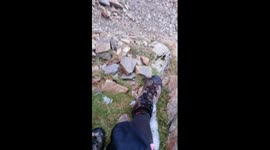 Crib Goch fall (Gory)