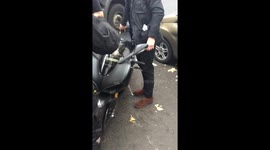 Second part of robbery in soho london