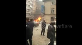 河北保定一小区爆炸致4人受伤 周边玻璃被震碎