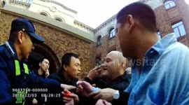 Staff from two funeral companies allegedly filmed fighting over business in hospital