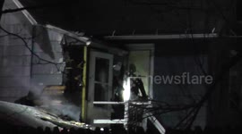 House fire middletown,ct  12/18/2016  russell st 