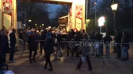 People flock to the Winter Wonderland in London