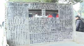 Creative workman covers his truck in poetry