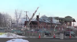berlin conneticut  train station fire 