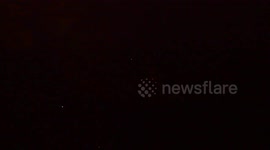 objeto não identificando no céu de  marica