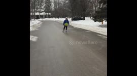 Just out for an afternoon skate around the neighbourhood!