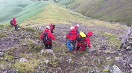 Assisted walk down Great Gable - Wasdale