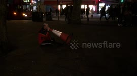 Traffic Cone Man