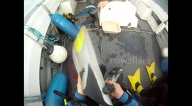 Earlier first dive: Divers lost in Liverpool Bay ship wreck