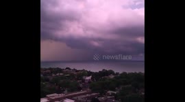 A Thunderstorm from 18 Stories Up