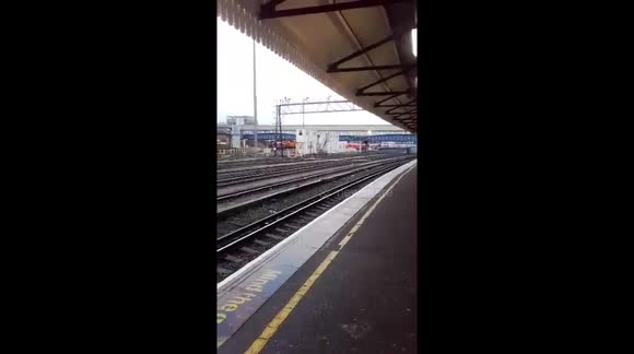 Clapham Junction platform completely empty after Tube Strike evacuation