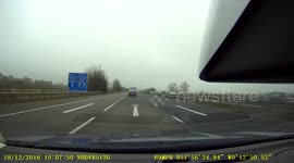 KM13WSN   BMW X3 Tailgates then swerves and brake checks Nissan Micra