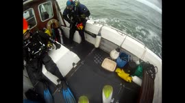 The second BAD dive: Divers lost in Liverpool Bay ship wreck
