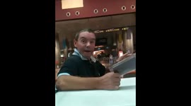 Crazy Drunk Airport Passenger