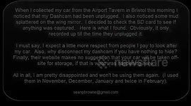 Airport Tavern Parking Bristol - This is what happens to your car