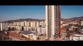 Búcsú a pécsi magasháztól - FlyingEyes Drone Media