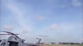 Jet crashes at a children's air show in Thailand