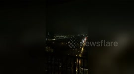 Newsflare Edit - live wire crashes down from light pole  #Rockawaybeach  https://t.co/BBojY8cDLH