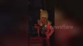 Girl, 3, decides to go to Asia by herself because of fortune cookie