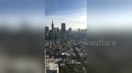 Newsflare Edit - Skyline city view of San Francisco
