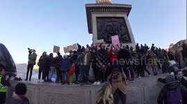 Anti Trump protest in London