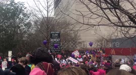 Women's march in washington dc