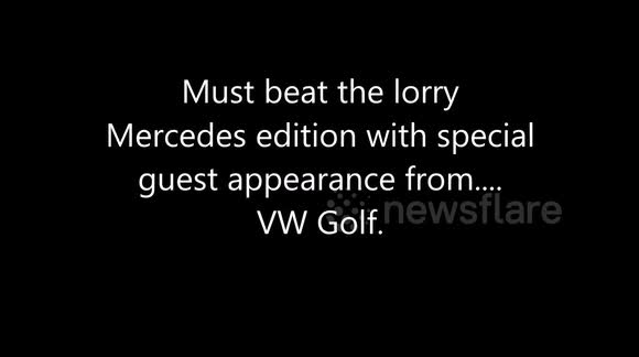 Mercedes idiot driving