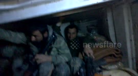 Inside SDF APC attacking ISIS