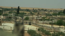 SDF forces hit ISIS with RPG