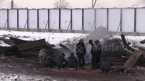 A day and a night with refugees in Belgrade