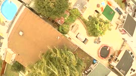 Drone Crash in Neighbor's Yard