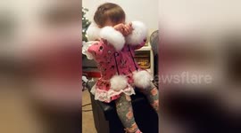 Newsflare Edit - Adorable Eskimo Baby! New Hand Made Parka From Grandma!