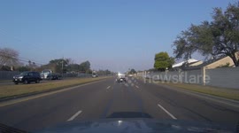 Bad wreck dashcam...