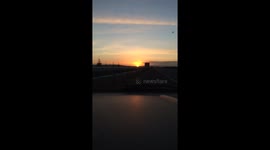 Sunset over west of ireland